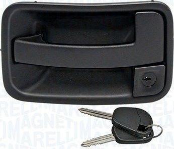 Ручка двери Magneti Marelli (полимерный материал) передняя левая для Peugeot Expert I 1996-2006. Артикул 350105006100