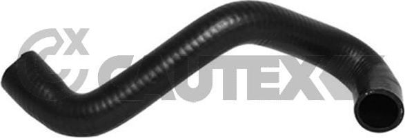 Патрубок радиатора (системы охлаждения) Cautex. Артикул 753343