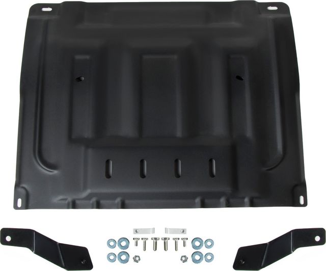 Защита АвтоБРОНЯ для картера и КПП Hyundai Creta II 2021-2026. Артикул 111.02393.1