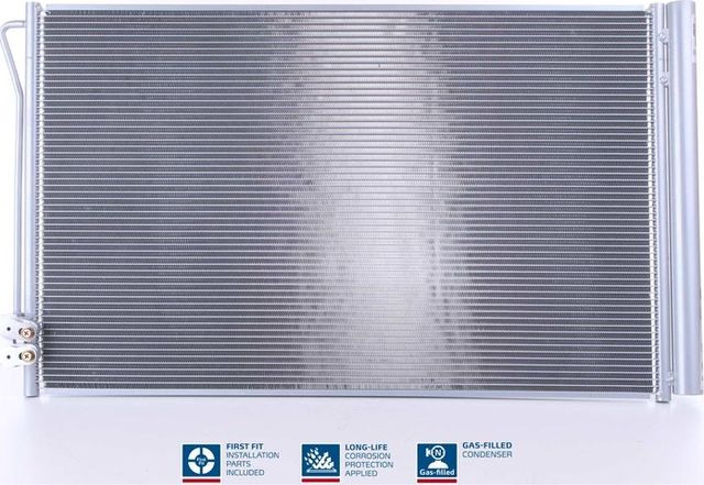 Радиатор кондиционера (конденсатор) Nissens (алюминий) для Mercedes-Benz V-Класс II 2014-2026. Артикул 941054