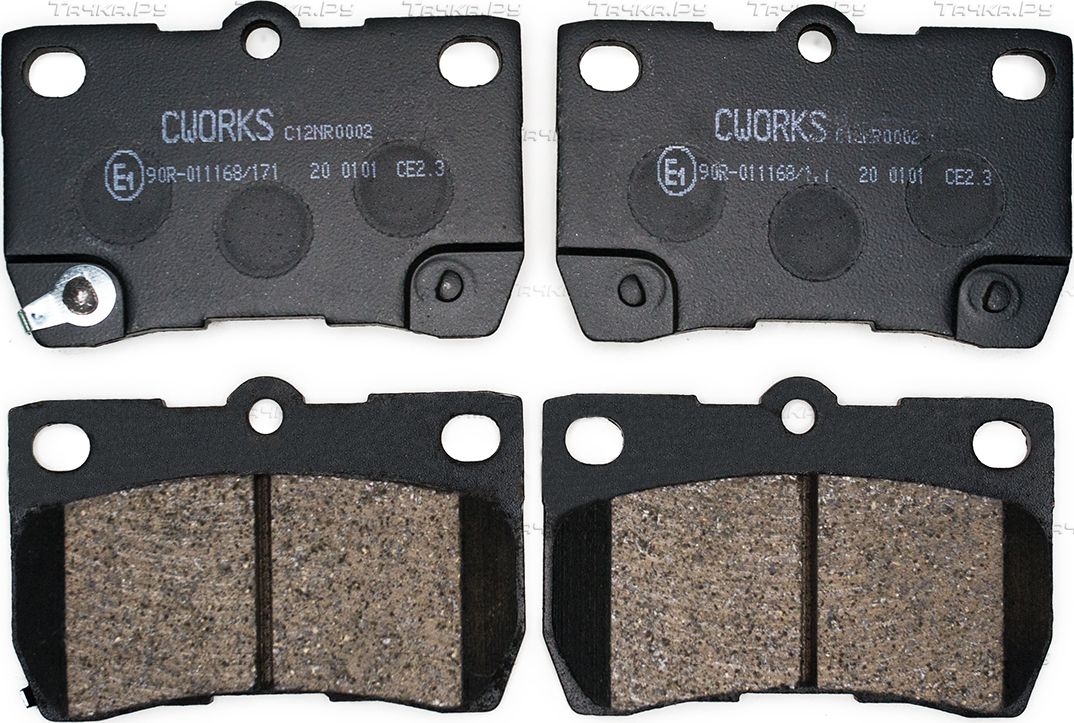 Тормозные колодки Cworks. Артикул C12NR0002