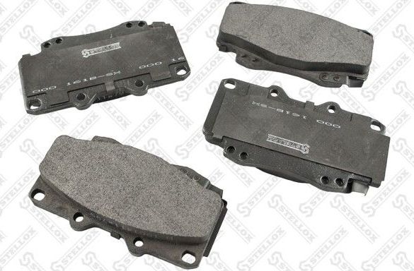Тормозные колодки Stellox. Артикул 000 161B-SX