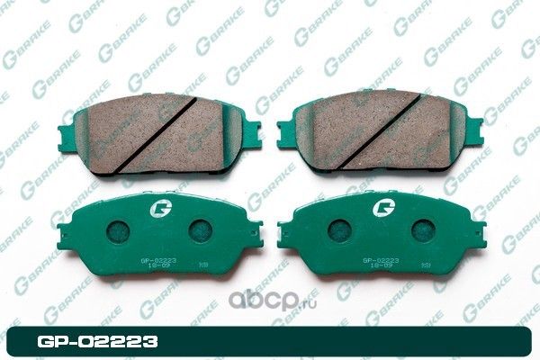Колодки тормозные дисковые (G-Brake). Артикул GP02223