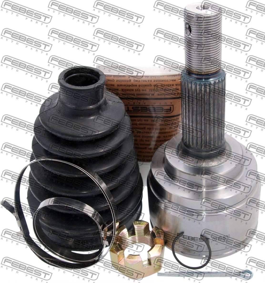 Шрус наружный (граната) Febest передний для Nissan Juke I 2010-2019. Артикул 0210-B30