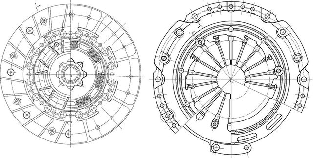 Сцепление (комплект) Trialli для Opel Astra J 2009-2017. Артикул FR 2110
