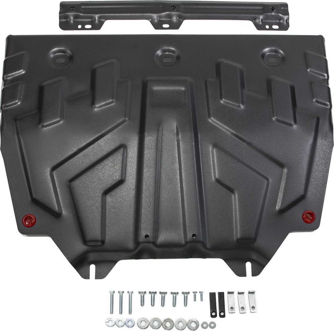 Защита АвтоБРОНЯ для картера и КПП (увеличенная) Mazda 6 III 2012-2026. Артикул 111.03817.1