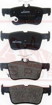 Тормозные колодки Akyoto Packing AKYOTO. Артикул AKD-21205