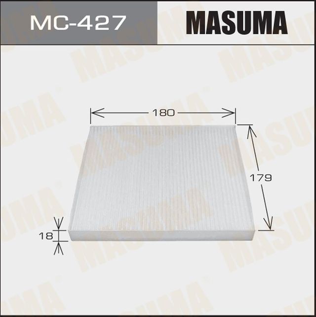Салонный фильтр Masuma для Mitsubishi i 2009-2013. Артикул MC-427
