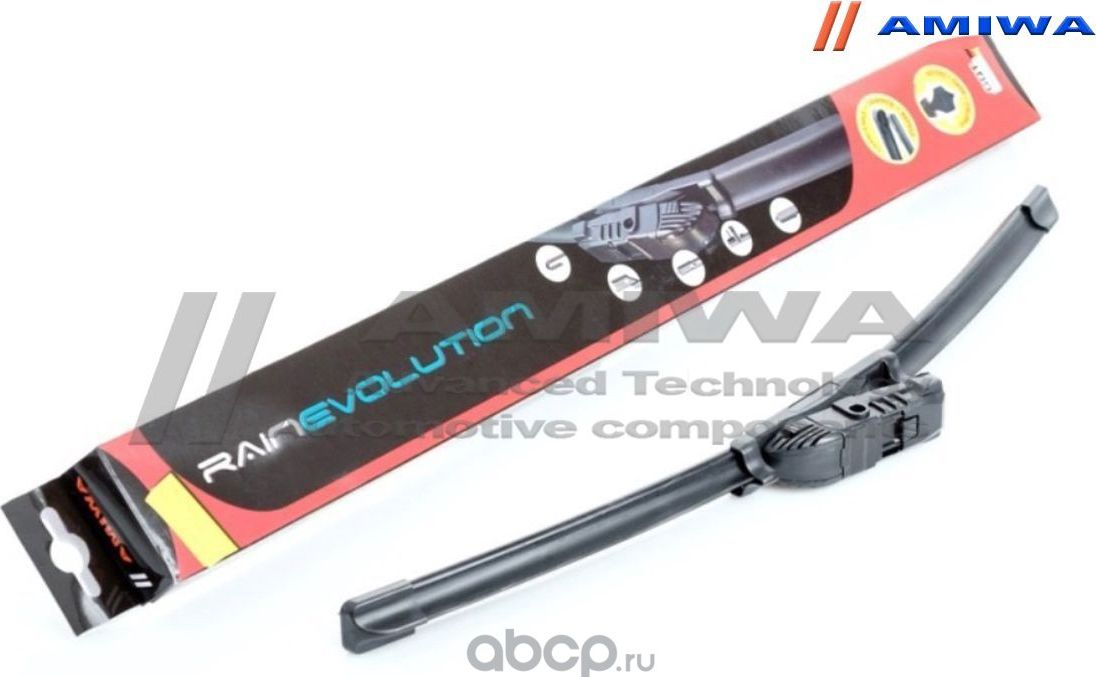 ЩЁТКА СТЕКЛООЧИСТИТЕЛЯ БЕСКАРКАСНАЯ 400 ММ (Amiwa). Артикул AWB16