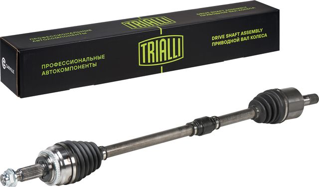 Полуось (привод в сборе, приводной вал) Trialli передняя правая для Chery Tiggo 7 I 2016-2026. Артикул AR 2702