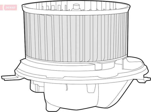 Вентилятор, мотор печки (отопителя) салона Denso для Volkswagen Scirocco III 2008-2017. Артикул DEA32002