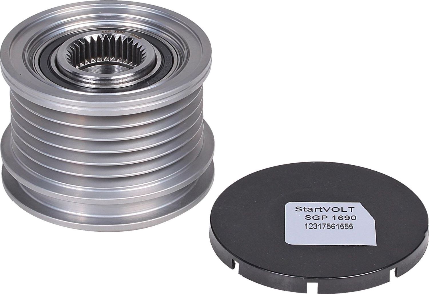 Муфта генератора обгонная StartVOLT для Citroen Berlingo II 2009-2019. Артикул SGP 1690