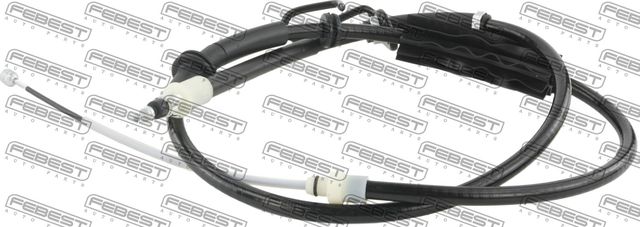 Трос ручника (тросик ручного тормоза) Febest задний правый для Land Rover Freelander II 2006-2014. Артикул 29100-FLIIRH