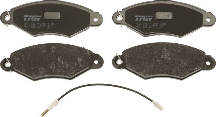 Тормозные колодки TRW COTEC. Артикул GDB1402