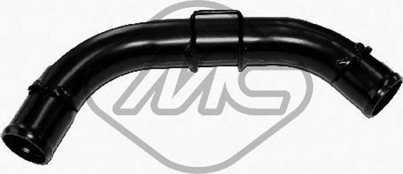 Патрубок радиатора (системы охлаждения) Metalcaucho (Металл). Артикул 03169