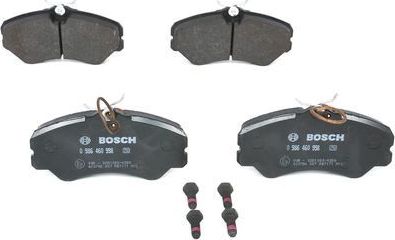 Тормозные колодки Bosch (Low-Metallic) передние для Citroen C25 1981-1994. Артикул 0 986 460 998