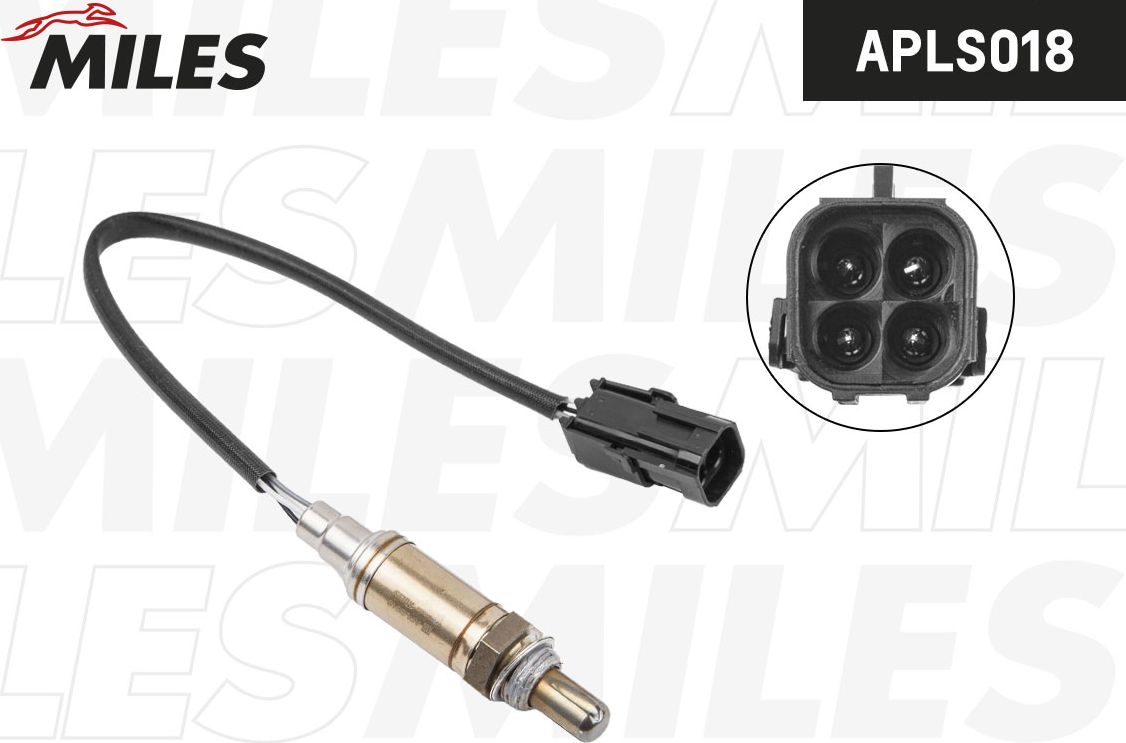 Датчик кислорода ВАЗ 2108-21099/21214 до кат.MP 7.0 APLS018 (Miles). Артикул APLS018