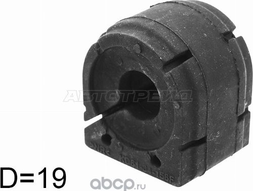 Втулка переднего стабилизатора D19 MAZDA 6 12-MA (SAT). Артикул STKD6134156E