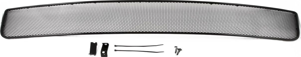 Сетка Arbori на решётку бампера, черная 10 мм для Volkswagen Multivan T5 2009-2015. Артикул 01-531009-101