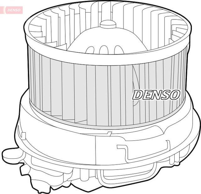 Вентилятор, мотор печки (отопителя) салона Denso для Peugeot 1007 2005-2009. Артикул DEA07007