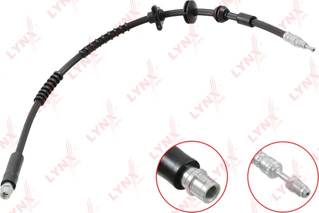 Тормозной шланг LYNXauto передний для BMW 7 V (F01/F02/F04) 2008-2015. Артикул BL-3221