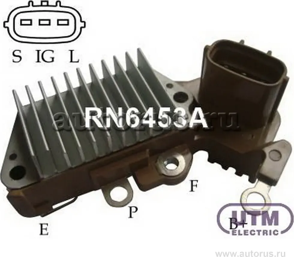 Регулятор напряжения TOYOTA -06 (UTM). Артикул RN6453A
