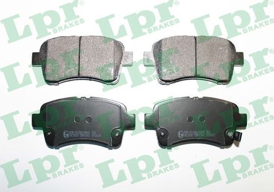 Тормозные колодки LPR. Артикул 05P1541