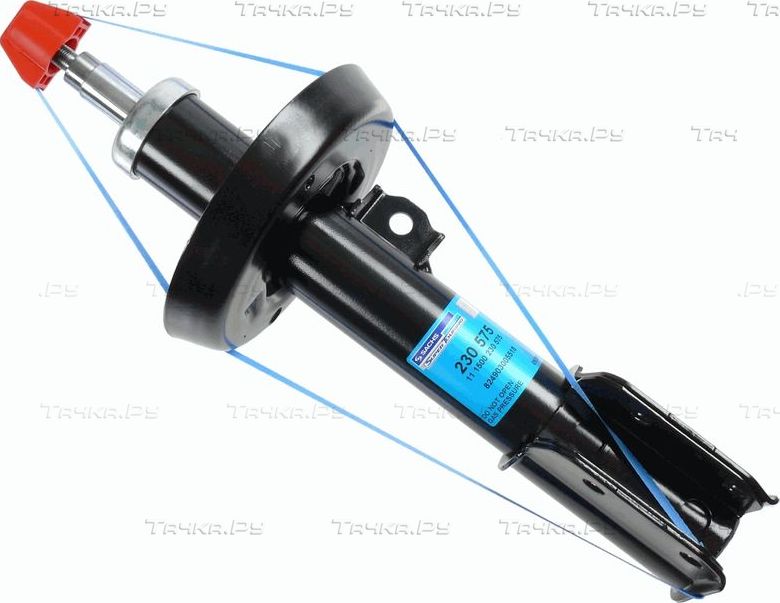 Амортизатор SACHS передний левый для Opel Astra G 1998-2009. Артикул 230 575