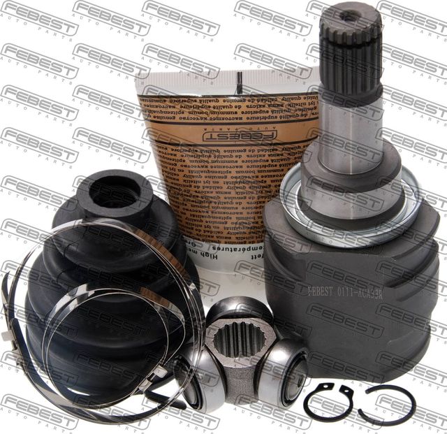 Шрус внутренний (граната) Febest задний для Toyota RAV4 III (XA30) 2005-2012. Артикул 0111-ACA33R