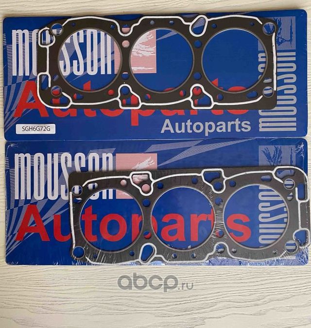 Прокладка ГБЦ 6G72 (12V) графит (Mousson). Артикул SGH6G72G