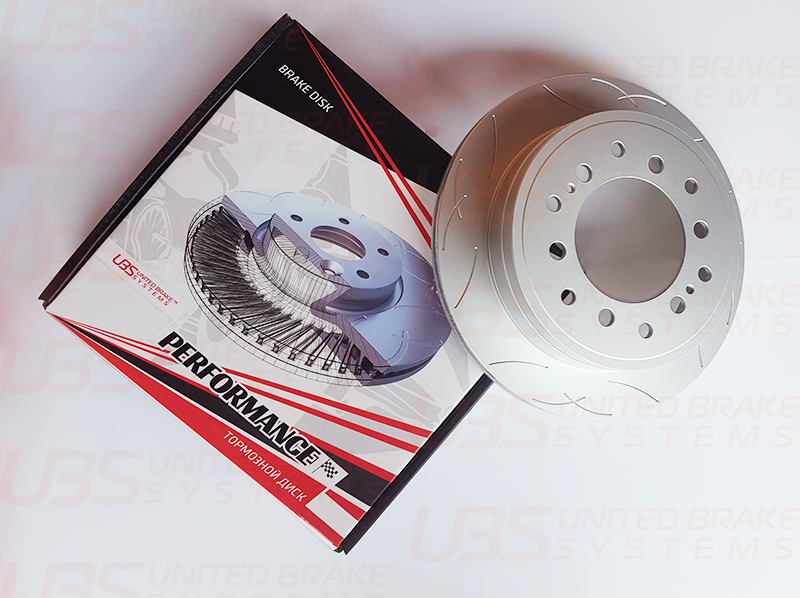 Премиум тормозной диск для TOYOTA LAND CRUISER 120 05> задний вент.  1шт. (UBS). Артикул bp2210002