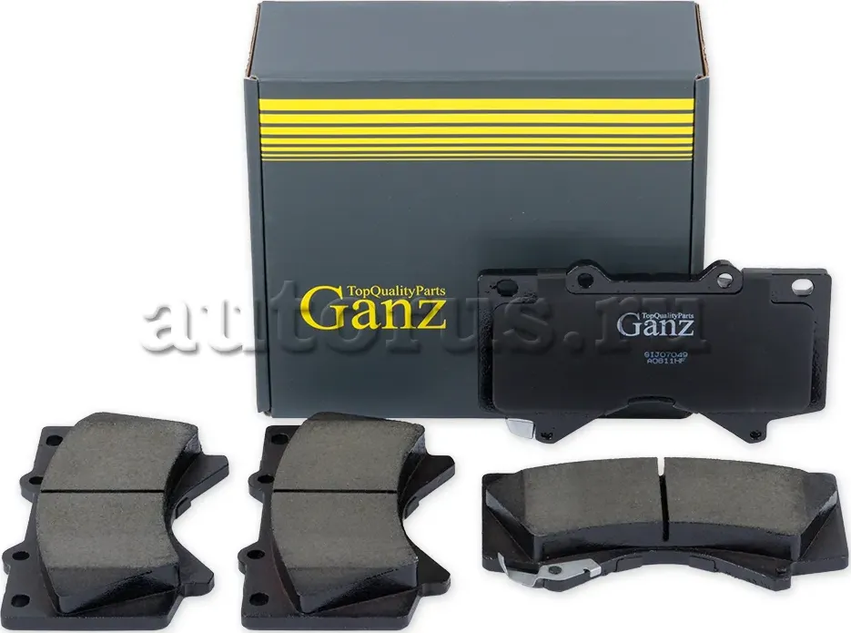 Колодки торм.пер. (Ganz). Артикул GIJ07049