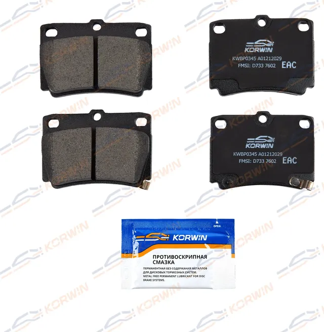 Колодки тормозные зад. Mitsubishi Pajero Sport I-III 96 (Korwin) Korwin. Артикул KWBP0345