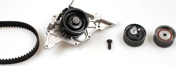 Помпа (водяной насос) с комплектом ремня ГРМ Hepu для Audi A4 II (B6) 2001-2004. Артикул PK05441