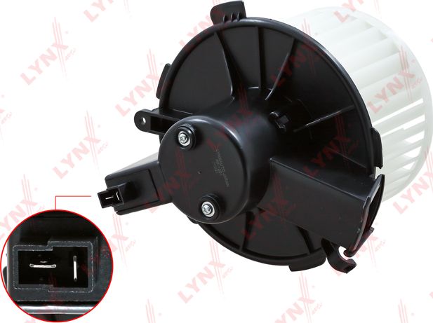 Вентилятор, мотор печки (отопителя) салона LYNXauto для Peugeot 307 I 2000-2008. Артикул RF-1251