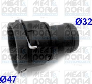 Фланец системы охлаждения Meat & Doria. Артикул 93244