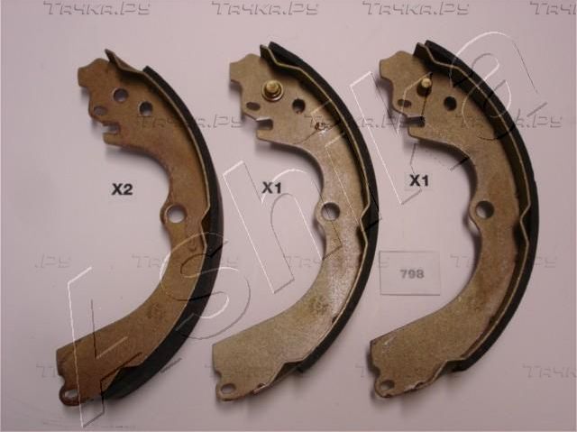 Тормозные колодки ASHIKA задние для Subaru Impreza II 2000-2009. Артикул 55-07-798
