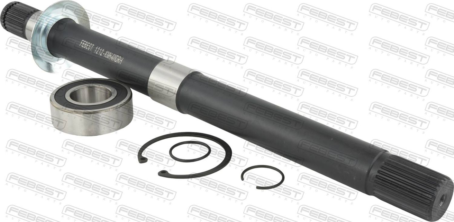 Полуось (привод в сборе, приводной вал) Febest. Артикул 1212-KMH4WDRH