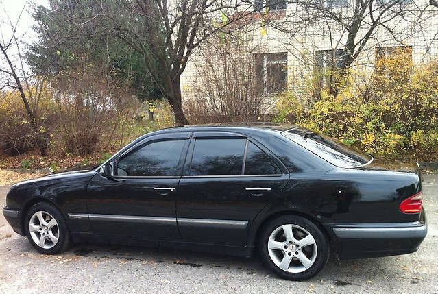 Дефлекторы SIM для окон Mercedes-Benz E-Класс W212 седан 2010-2026. Артикул SMERE1032