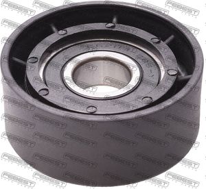 Натяжной ролик (натяжитель) приводного поликлинового ремня Febest для Renault Symbol ll 2008-2014. Артикул 2488-LOG