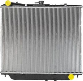 Радиатор охлаждения двигателя Zentparts. Артикул Z20488