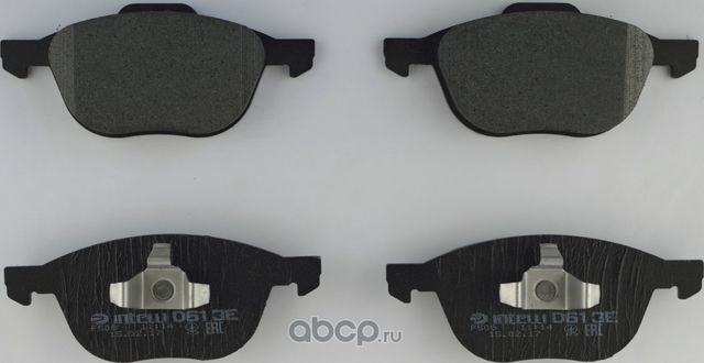 Колодки тормозные (Intelli). Артикул D613E