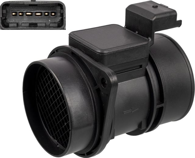 Датчик массового расхода воздуха (ДМРВ) Febi Bilstein. Артикул 37514