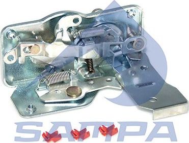 Замок двери Sampa правый для Scania 3 1987-1996. Артикул 043.179