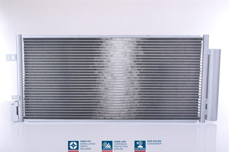 Радиатор кондиционера (конденсатор) Nissens (алюминий). Артикул 940581