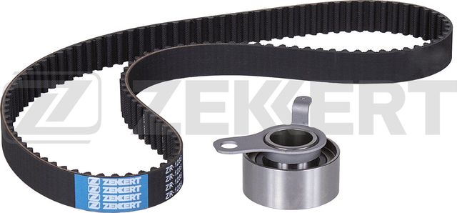Ремень ГРМ с роликами (комплект) Zekkert (HNBR (Hydrierter Acryl-Nitril-Butadien-Kautschuk)) для Toyota Corolla E100 1991-1997. Артикул ZR-1235