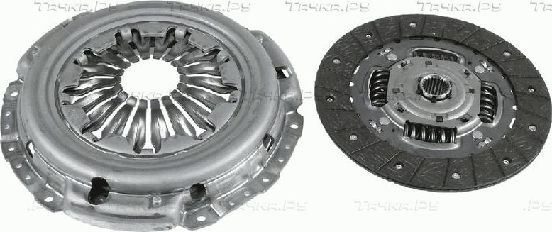 Сцепление (комплект) SACHS для Renault Grand Scenic III 2009-2015. Артикул 3000 950 629