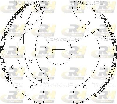 Тормозные колодки RoadHouse задние для Renault Espace III 1996-2002. Артикул 4396.02