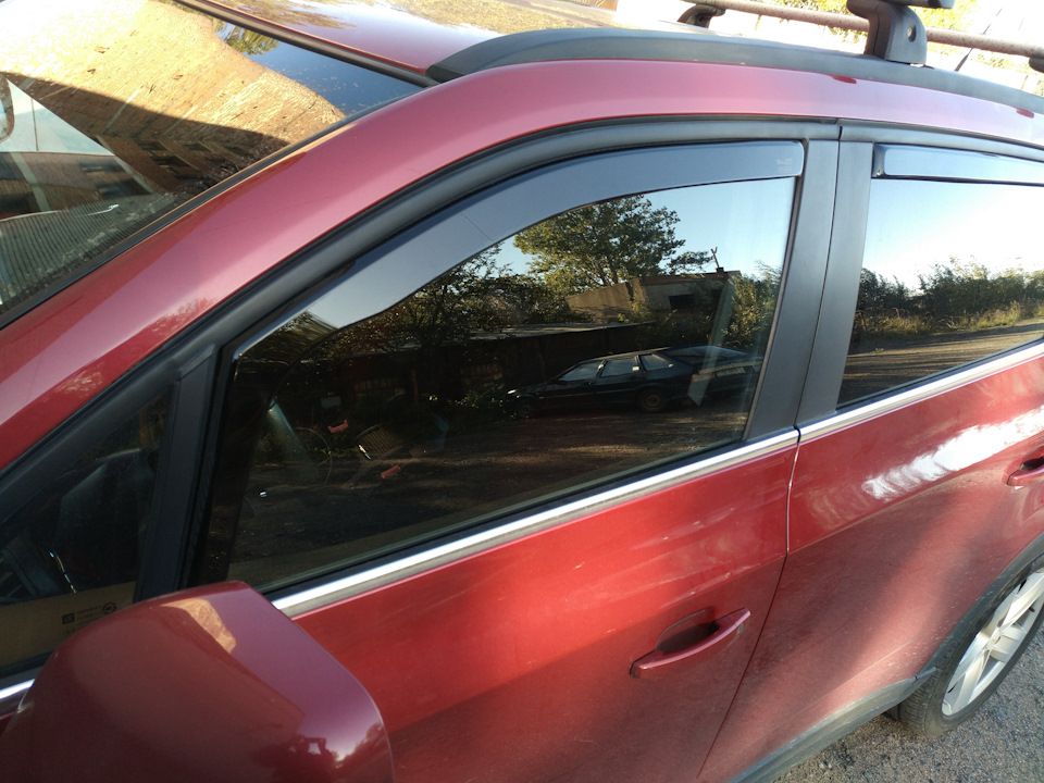 Дефлекторы Heko для окон Chevrolet Orlando 2010-2015. Артикул 10533