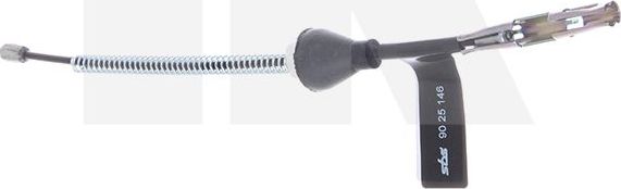 Трос ручника (тросик ручного тормоза) NK. Артикул 9025146